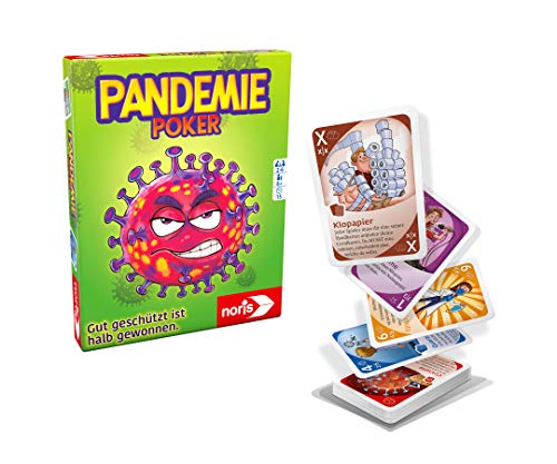 Noris 606264517 Pandemiepoker, Il Gioco Di Carte Che È Ben Protetto A Partire Da 8 Anni