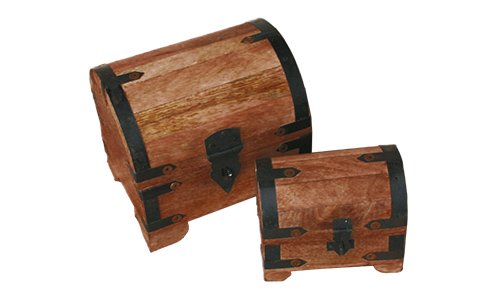Holzspielerei 73627-60 - Set Di Casse Per Contadini Mango Fiammato