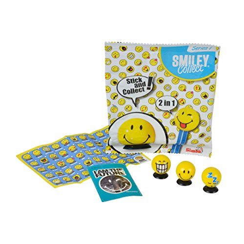 Simba 109363047 Smiley - Personaggi Da Collezione, 50 Pezzi, Unisex-Child
