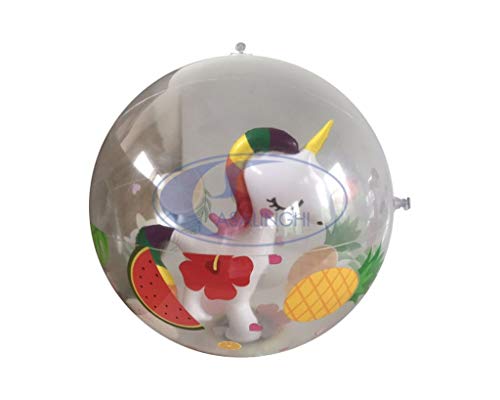 Btx S.R.L. (Btx)- Pallone Unicorno 50Cm Bl106, Multicolore, 123