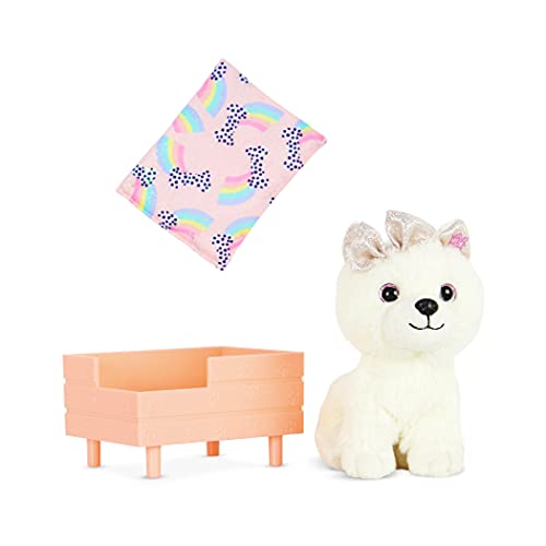 Glitter Girls- Poseable Plush Pomeranian, Chica, Colore, 62243452343