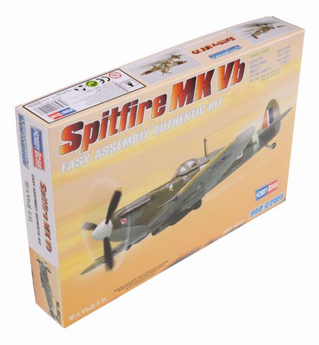 Hobby Boss- Spitfire Modellino Aereom, Scala 1:72, Hbb80212