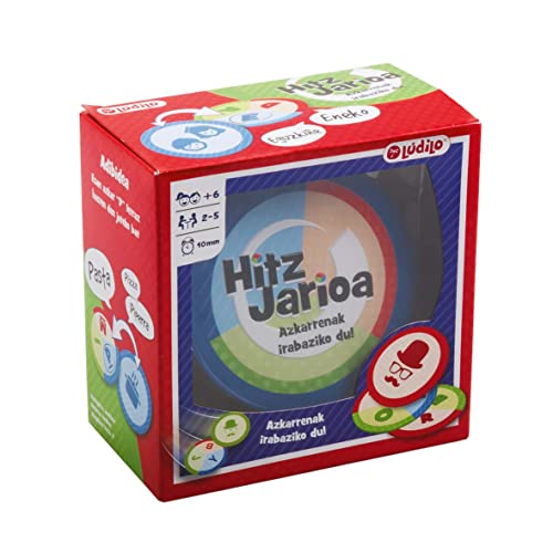 Ludilo-8436536808612 Hitz Jarioa, Joko Hezigarria, Aimen Arintasuneko Familian, Hizkuntzaren Garapena, Multicolore, 80861