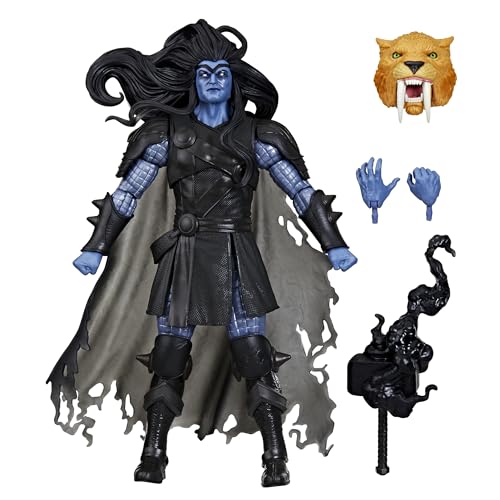 Hasbro Marvel Legends Series, Black Winter (Thor), Action Figure Collezionabile Per Adulti Da 15 Cm Ispirata Ai Fumetti, Con Parte Build-A-Figure
