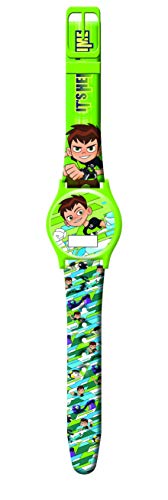Diakakis 000500208 Orologio Digitale In Clamshell Ben10, Multicolore