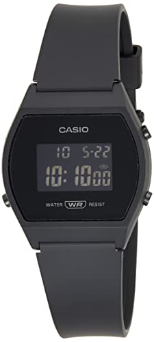 Casio Orologio Digitale Unisex, Serie Vintage, Quadrante Nero, Lw-204-1Bdf, Digitale, Nero, Nero Digitale, Digitale