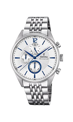 Festina Orologio Cronografo Quarzo Uomo Con Cinturino In Acciaio Inox F20285/1