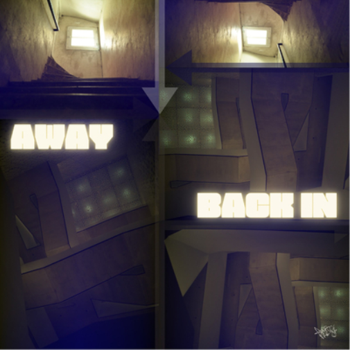 RAW POETIC AWAY BACK IN (Vinyl LP) 12" Album Coloured Vinyl (Limited Edition)