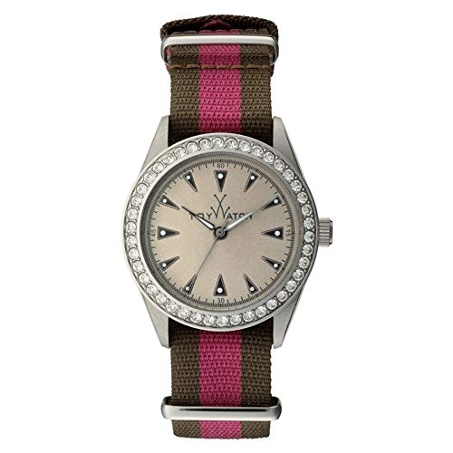Toywatch Orologio Al Quarzo Vi10Sl Verde/Rosa 36.5 Mm