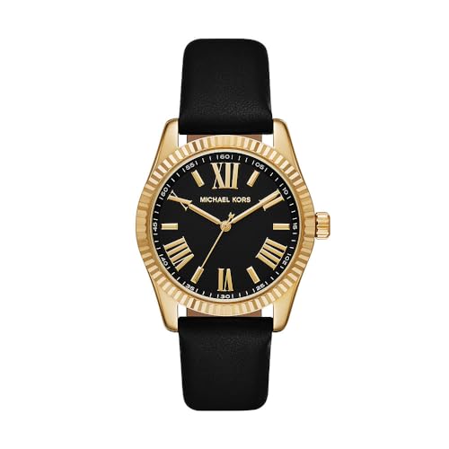 Michael Kors Orologio Lexington Da Donna, Movimento A Tre Lancette, Acciaio Inossidabile Con Cassa Da 38 Mm E Cinturino In Acciaio Inossidabile O In P
