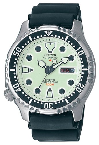 Citizen Promaster Diver 200 Mt Automatico Ny0040-09W - Orologio Da Polso Uomo