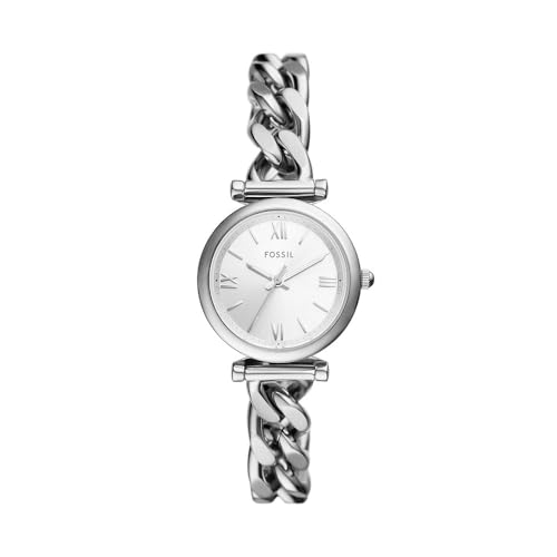 Fossil Orologio Carlie Da Donna A Tre Sfere In Acciaio, Es5331