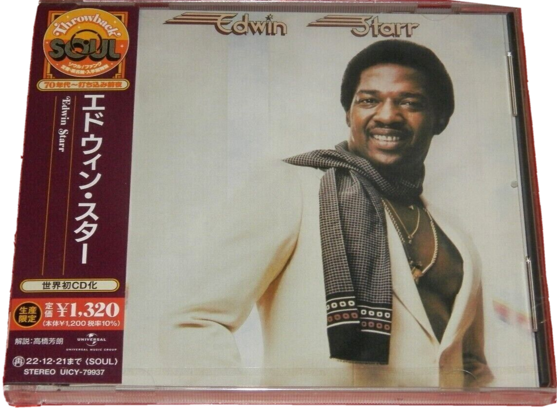 Throwback Soul EDWIN STARR Edwin Starr GIAPPONE CD
