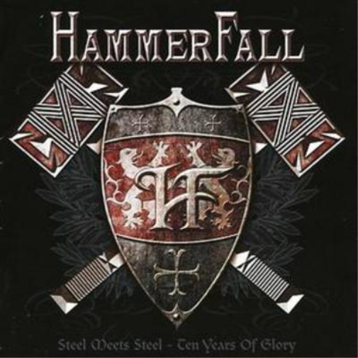 Hammerfall Steel Meets Steel: 10 Years of Glory, the Best Of (CD) Album