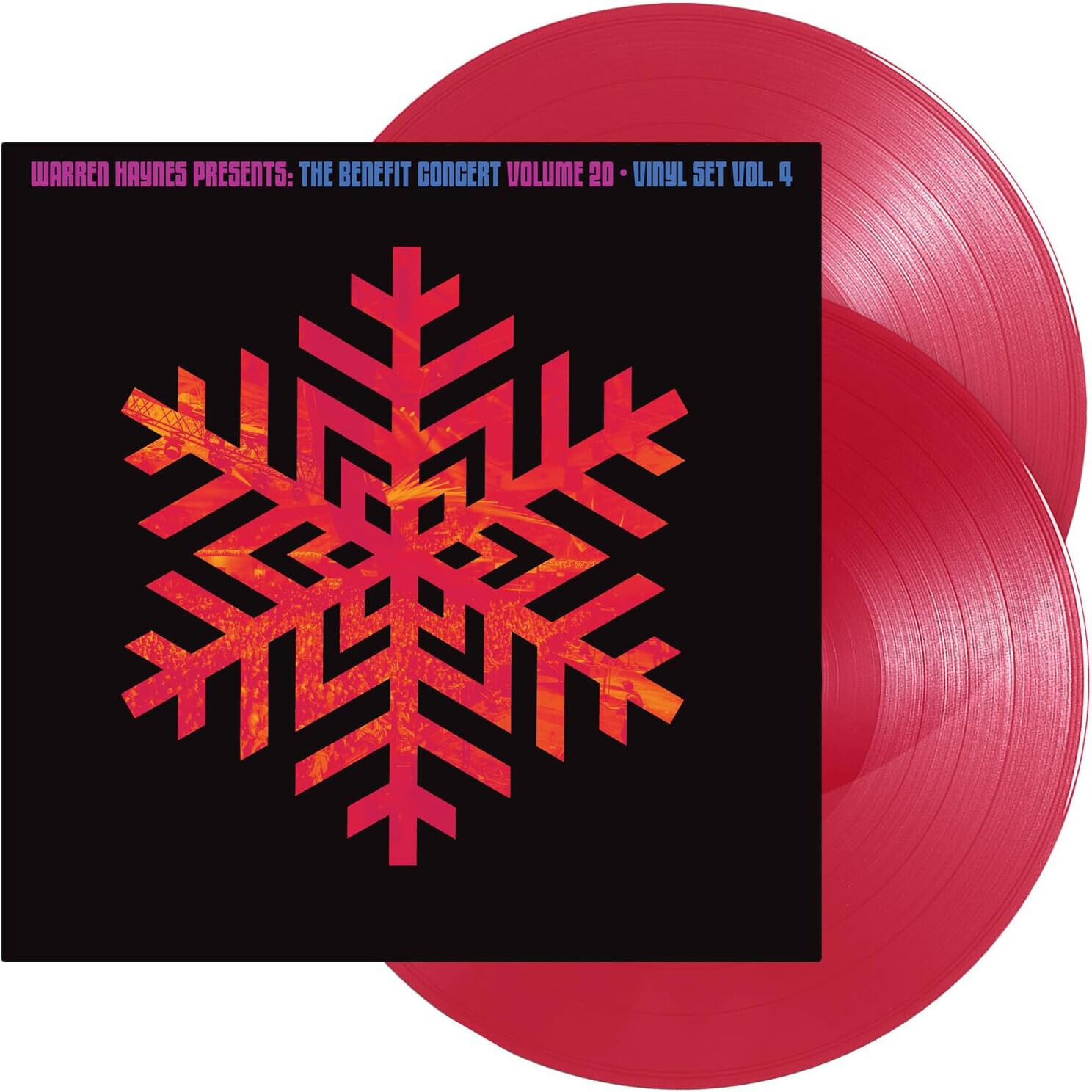Warren Haynes Benefit Concert Vinyl V.4 Doppio Vinile Lp Colorato Rosso Nuovo