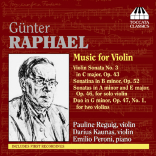Gunter Raphael Gunter Raphael: Music for Violin (CD) Album