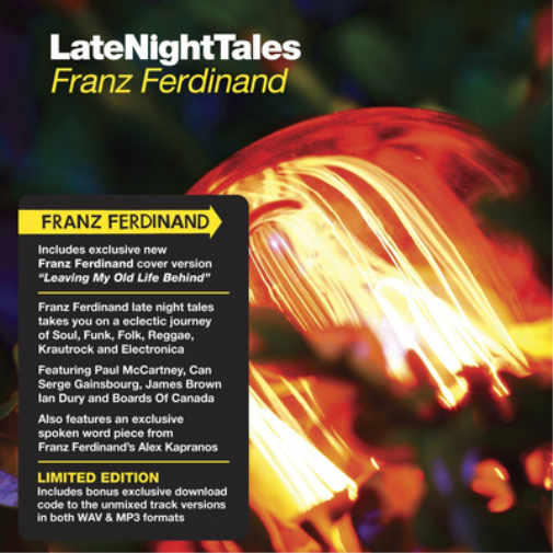 VARIOUS ARTISTS LATE NIGHT TALES FRANZ FERDINAND (CD) Album
