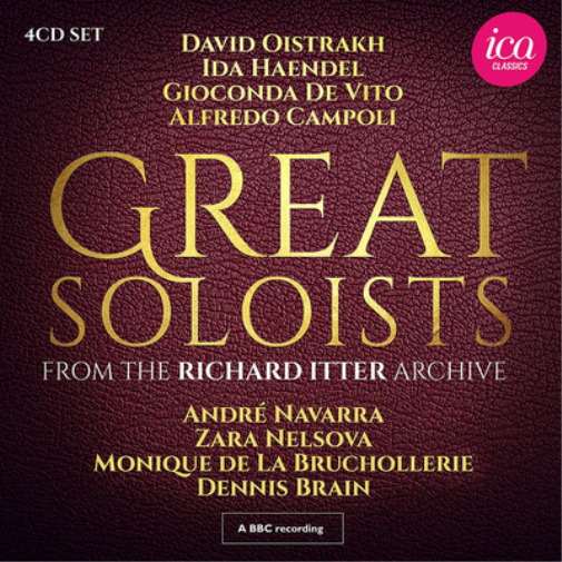 Pyotr Il'yich Tchaikovsky Great Soloists from the Richard Itter Archive (CD)