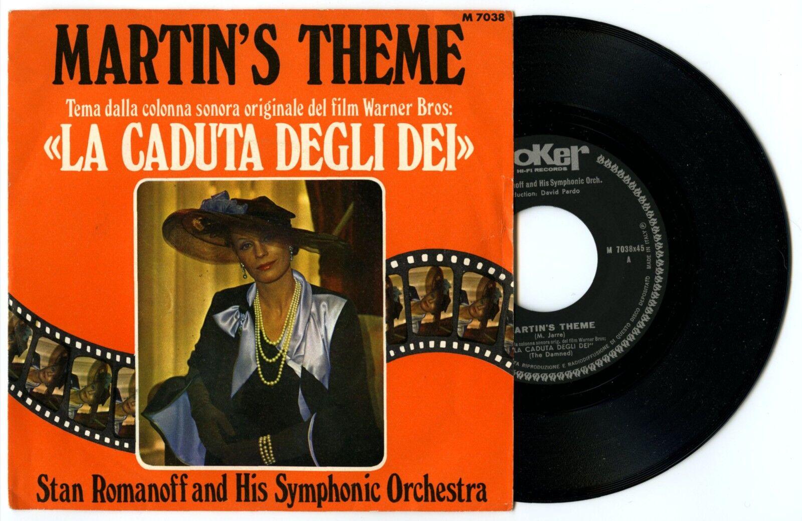 Disco 45 giri - STAN ROMANOFF and his Symphonic Orchestra - Martin's theme / Non
