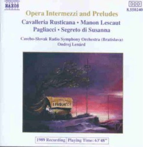 Czech-Slovak Rso Opera Intermezzi & Preludes (CD)