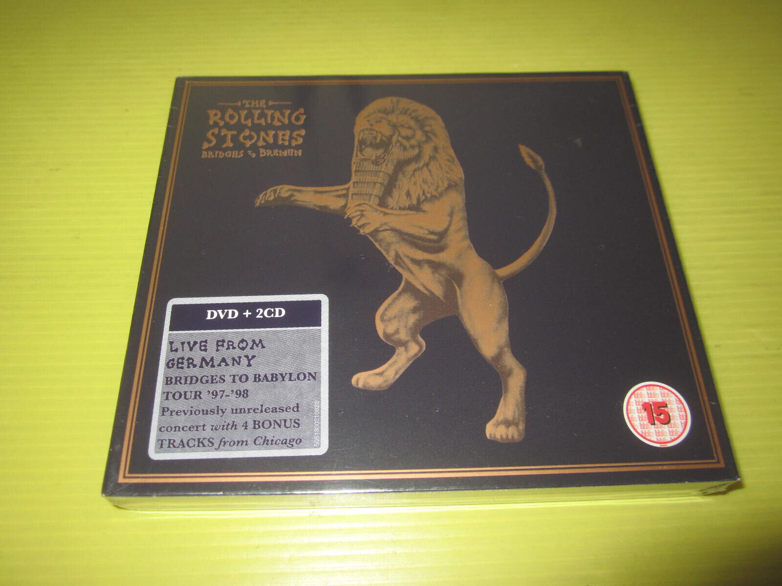 ROLLING STONES-BRIDGES TO BREMEN 2XCD+DVD- ROLLING STONES REC. EAGDV108 SEALED
