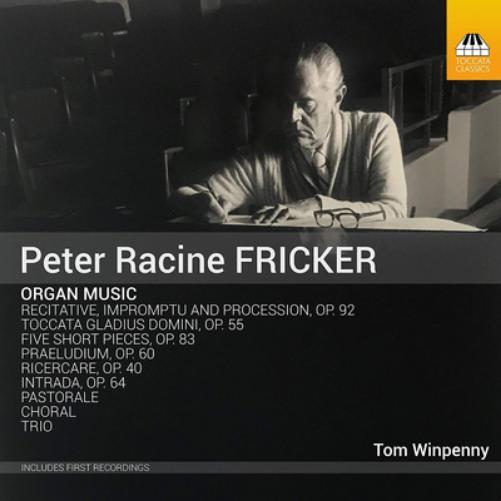 Peter Racine Fricker Peter Racine Fricker: Organ Music (CD) Album