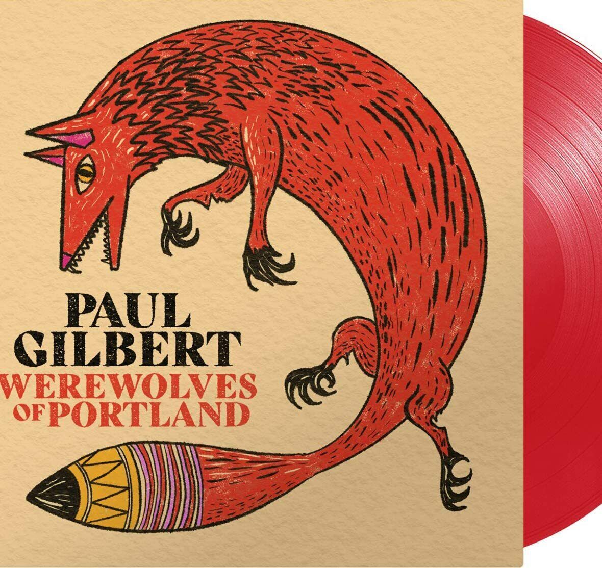 PAUL GILBERT - Werewolves Of Portland (lim. ed.) (2021) LP red vinyl pre order