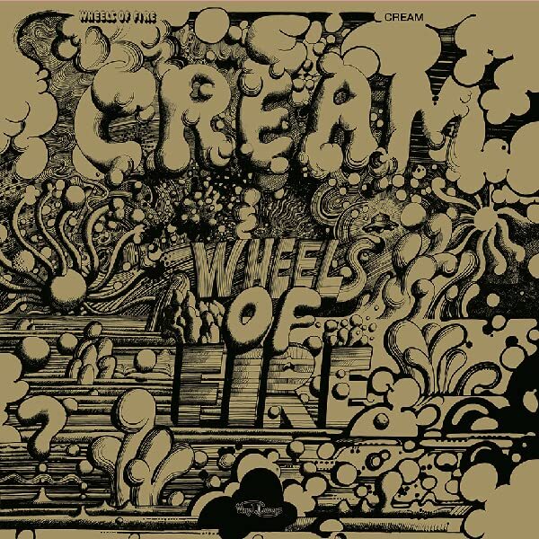 Cream Wheels Of Fire (Golden Jacket Version) (Vinyl LP)