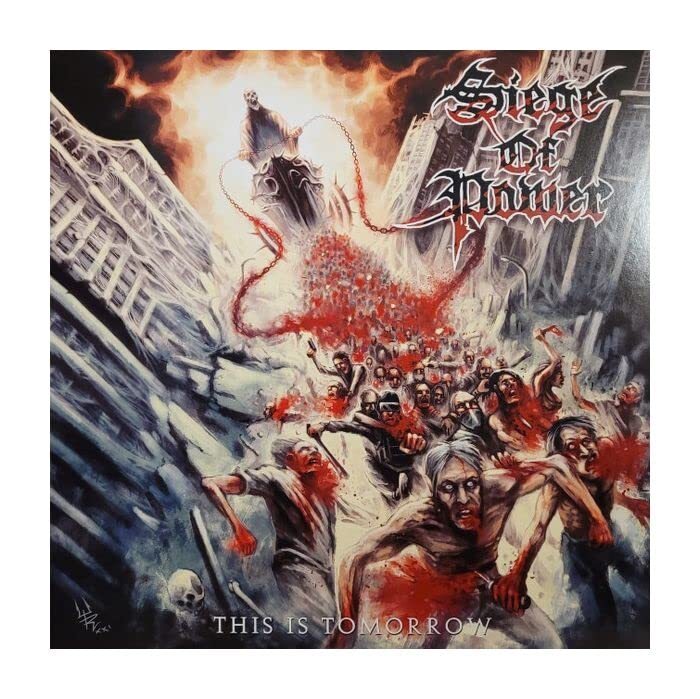Siege Of Power Siege Of Power: This Is Tomorrow (Splatter Red Clear)  (Vinyl LP)