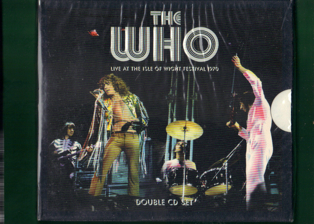 THE WHO - LIVE AT THE ISLE OF WIGHT FESTIVAL 1970 DOPPIO CD NUOVO SIGILLATO