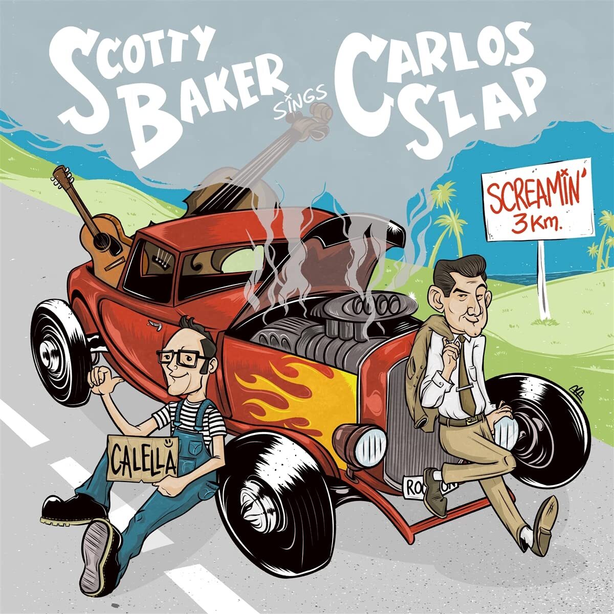 Baker, Scotty -& Carlos Slap- Screamin` Bop Vinyl NUOVO