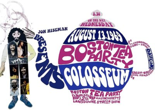 Colosseum Live at the Boston Tea Party, August 13 1969 (CD) Album