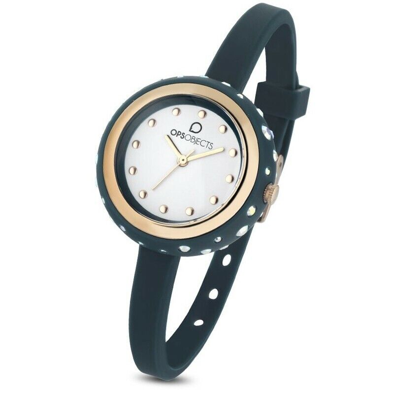 OPS OROLOGIO OPSOBJECTS BON BON STARDUST PETROLIO IPR DONNA OPSPW-433