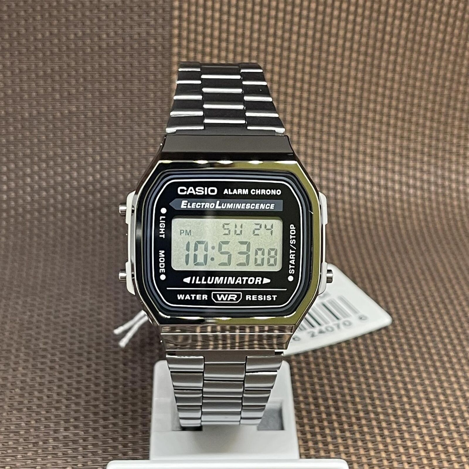 Orologio unisex Casio A168WGG-1A Youth vintage in acciaio inossidabile...