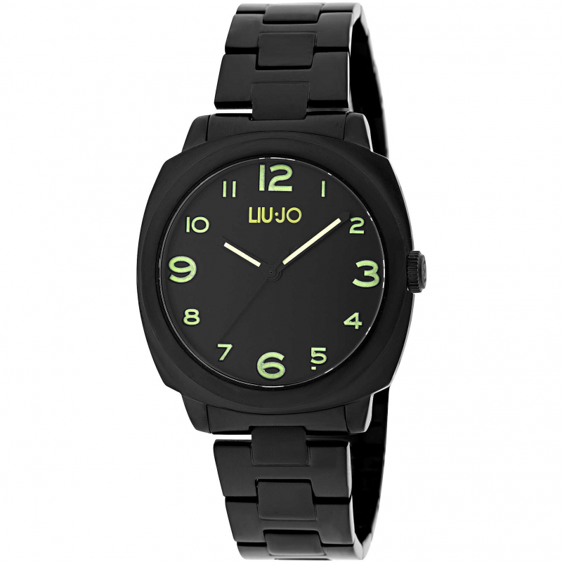 Orologio LIU JO LUXURY mod. PORTHOLE ref. TLJ1479 Uomo acciaio ip nero
