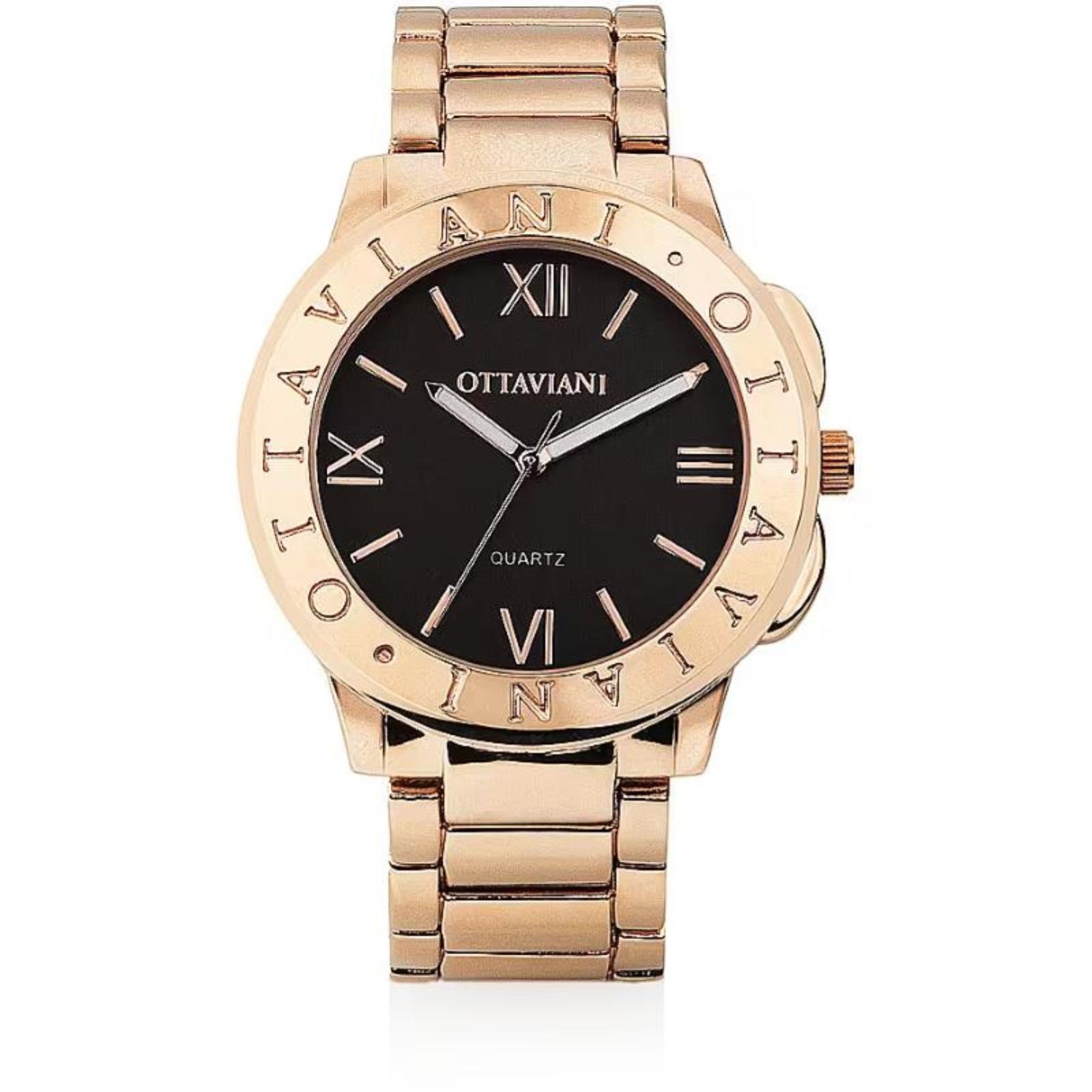 Orologio Donna Solo Tempo OTTAVIANI 15362BL con Cinturino Acciaio Rosato