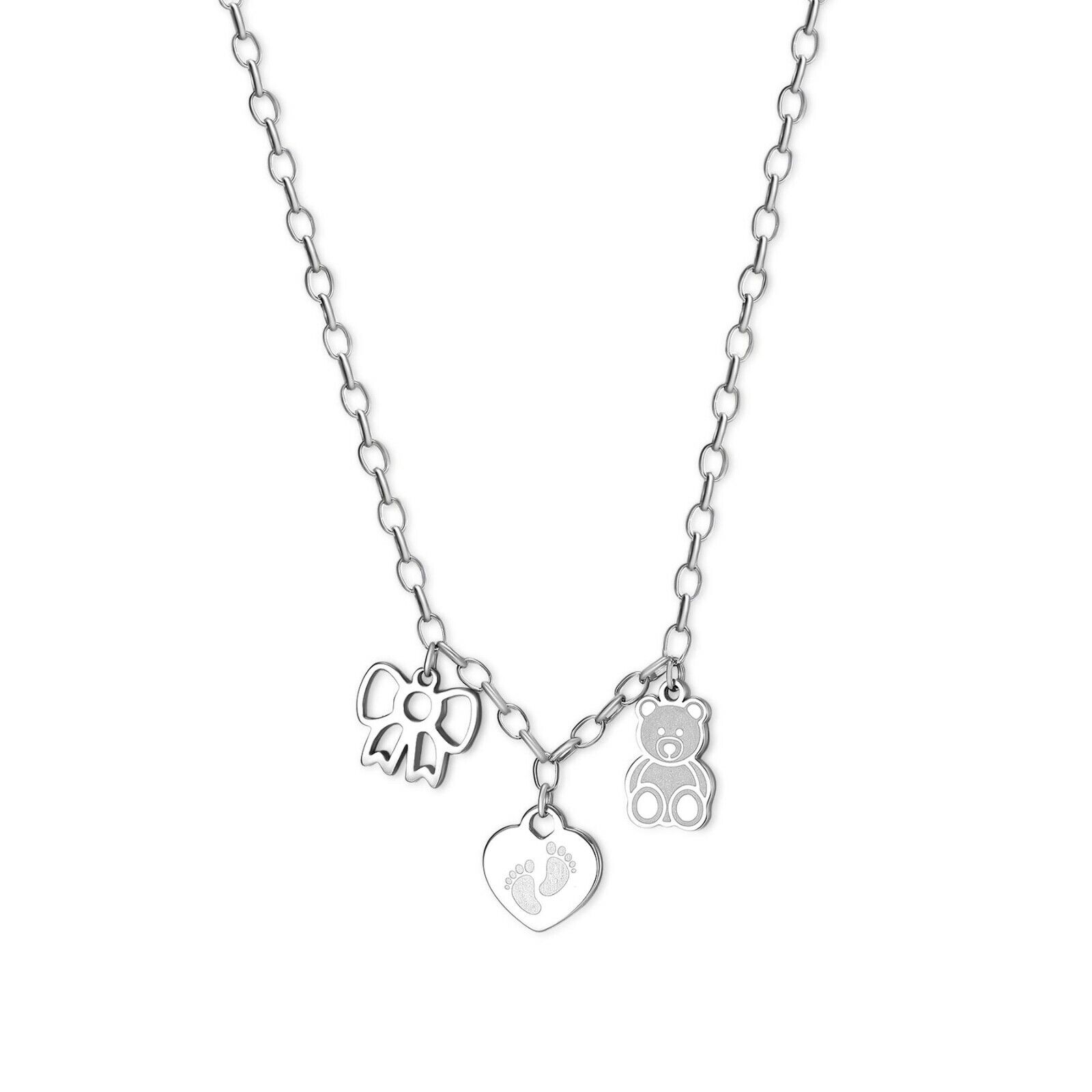 COLLANA DA DONNA  ACCIAIO S'AGAPO HAPPY SHAR05 Per un benvenuto speciale (2165)