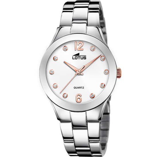 Orologio Donna Lotus 18884/1 Solo Tempo Con Cinturino In Acciaio
