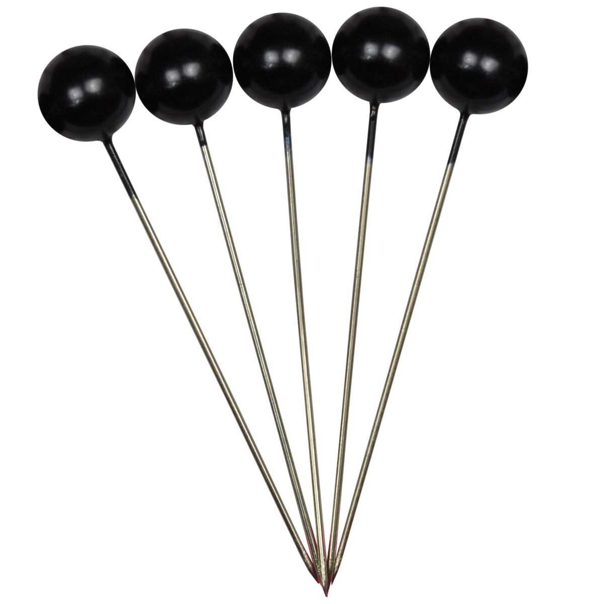 Spilli bigiotteria colore nero, 10 mm x 50 mm, 50 pz, Corderie Italiane