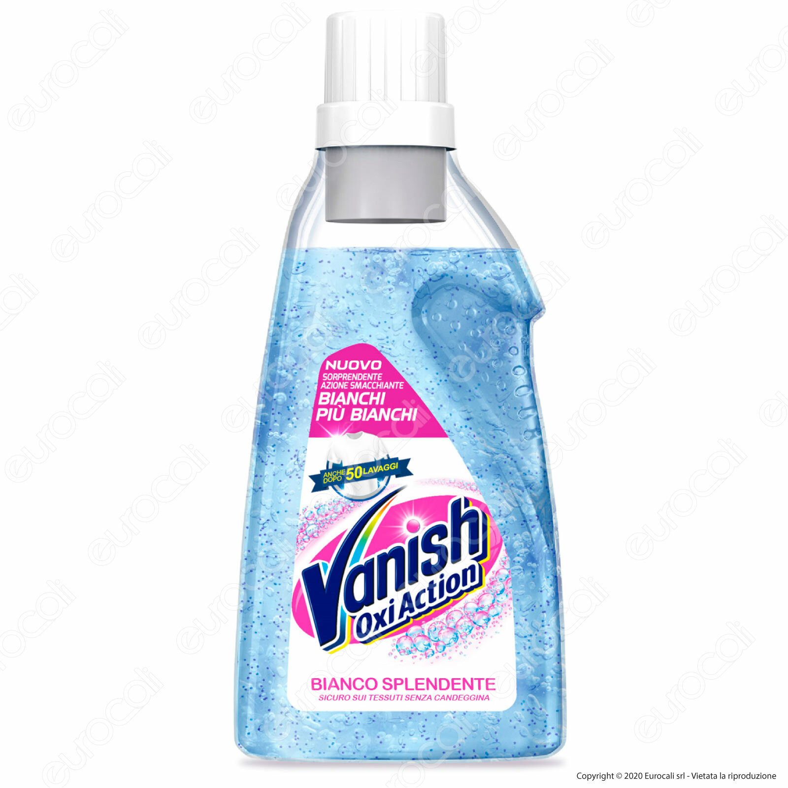 Vanish Oxi Action Bianco Multi Power Smacchiatore Gel - 750 ml•
