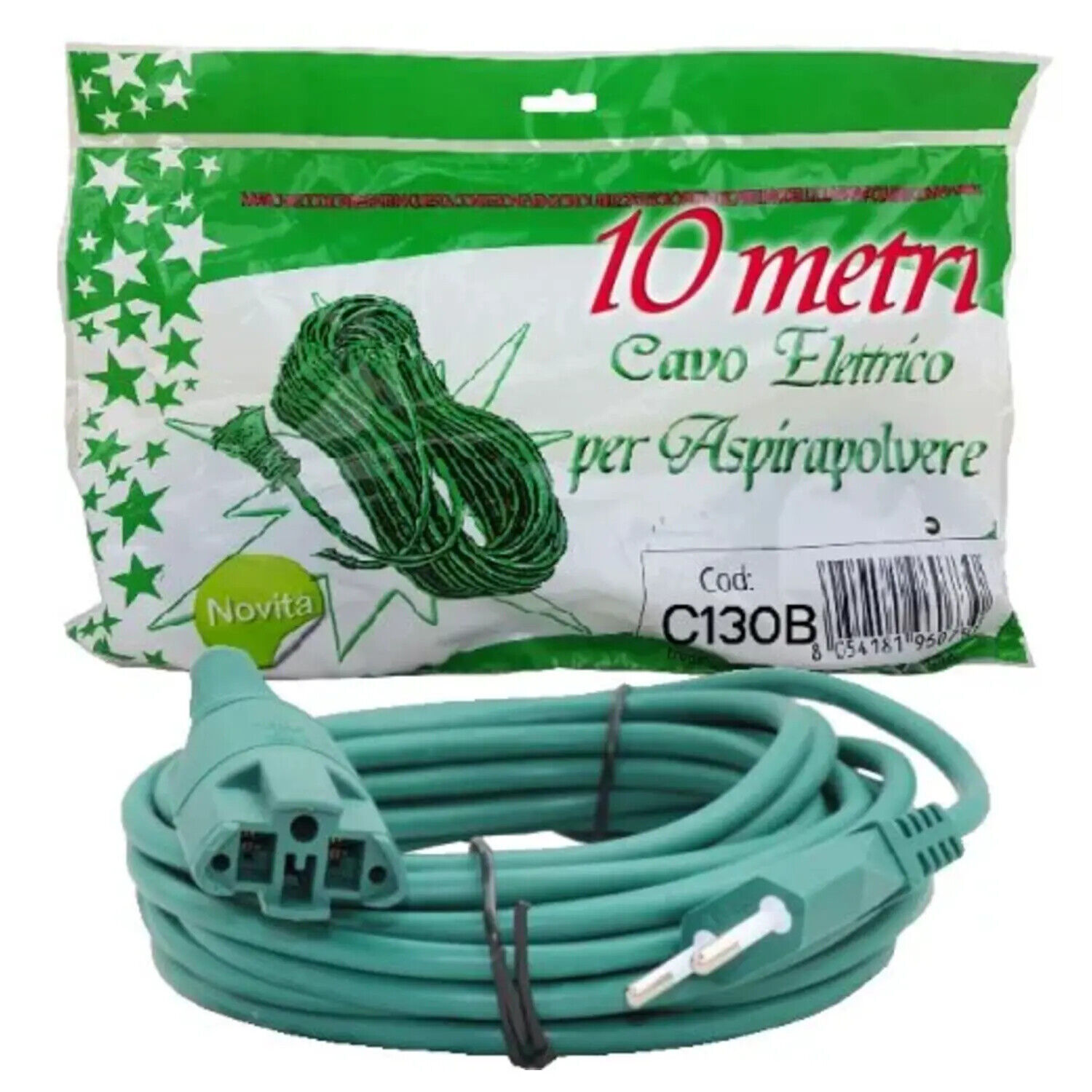 cavo elettrico vk130 131 vorwerk compatibile folletto aspirapolvere filo 10 mt