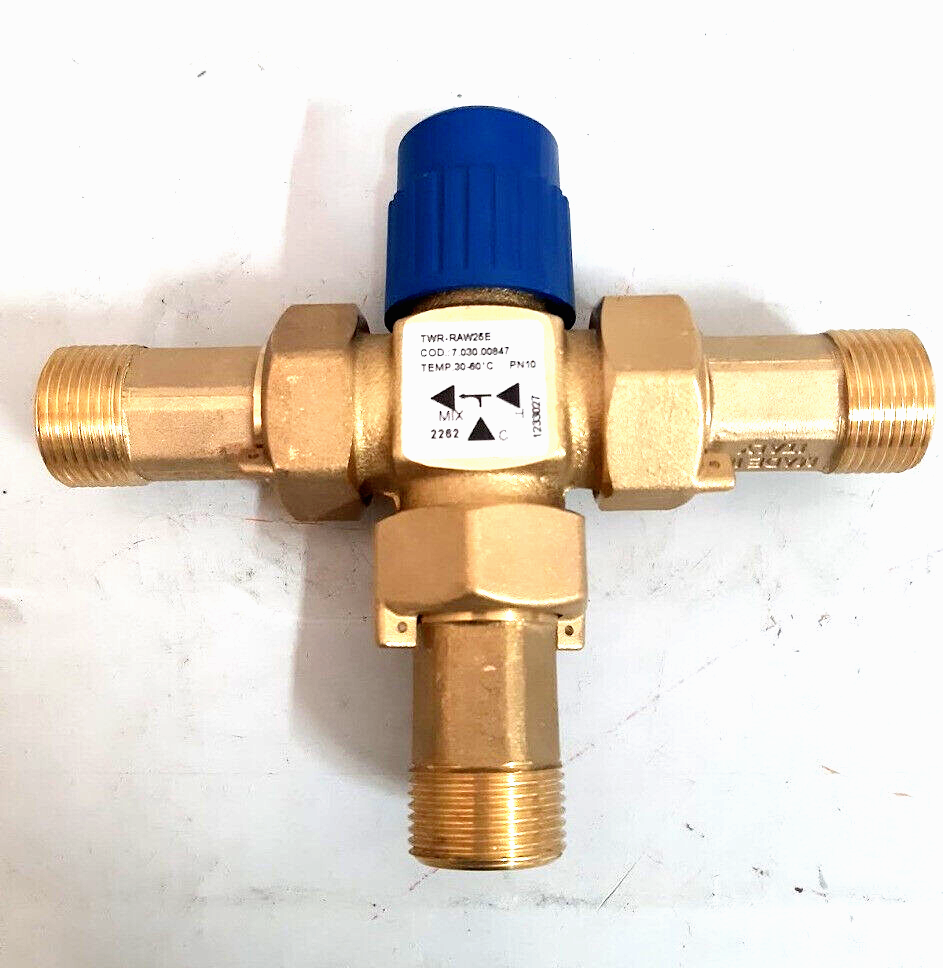 MISCELATORE TERMOSTATICO MUT 3/4" A BOCCHETTONE 30 - 60° 7.030.00847