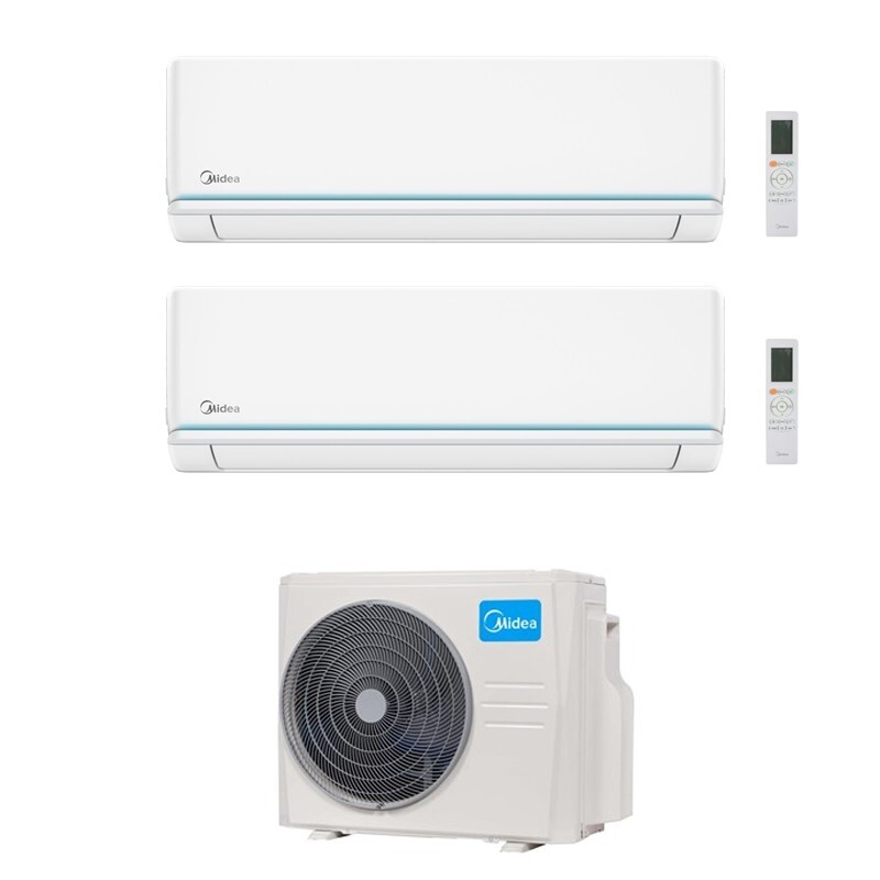 CONDIZIONATORE MIDEA DUAL SPLIT EVOLUTION 9000+9000 9+9 BTU A++/A+