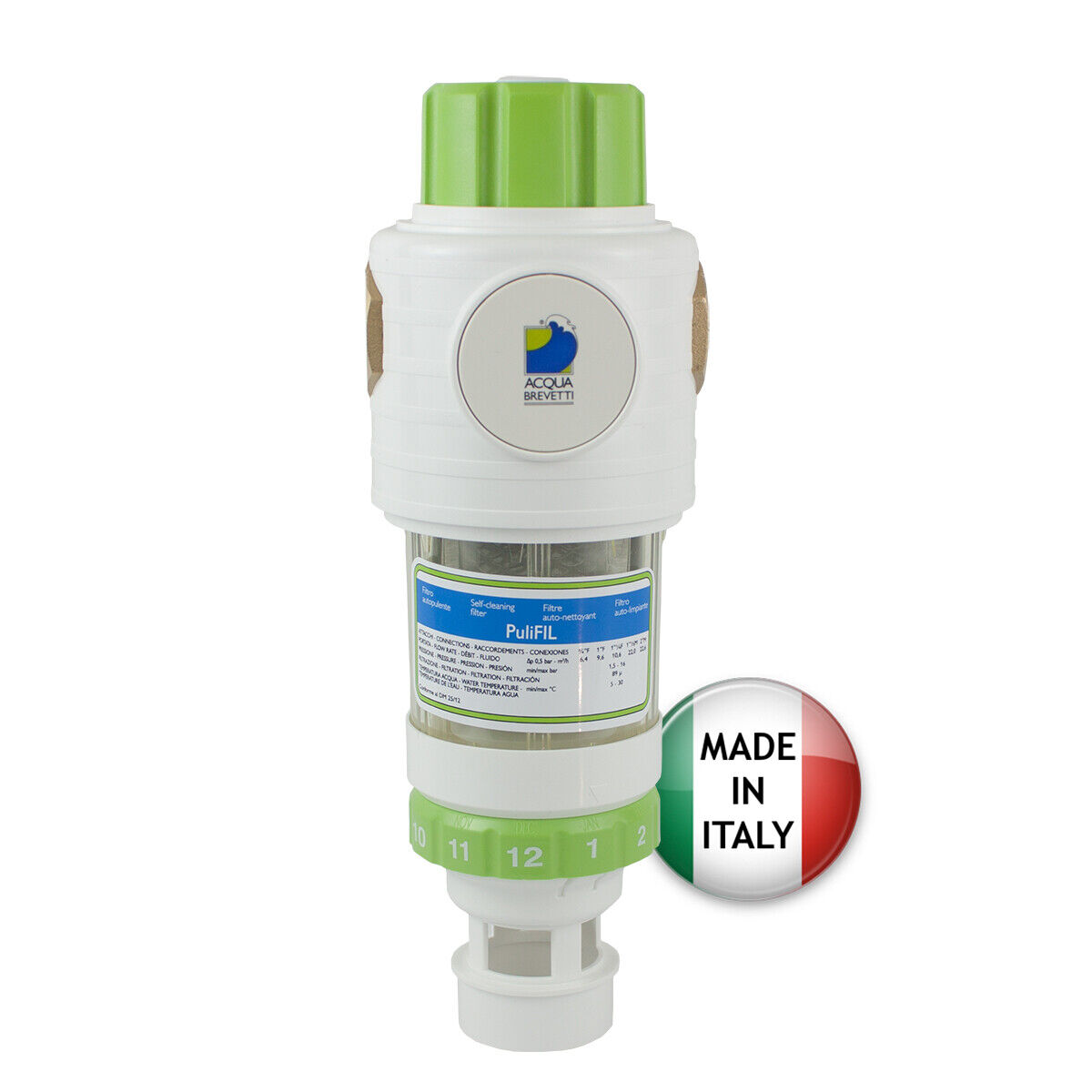 FILTRO AUTOPULENTE ACQUA BREVETTI PULIFIL 1" FT012