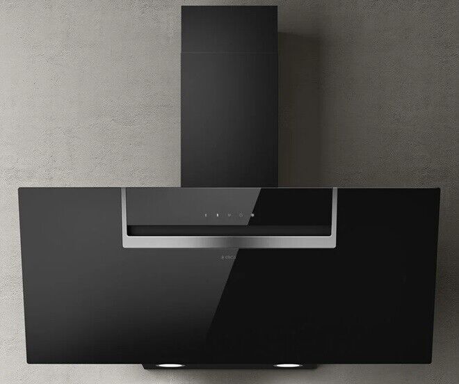 ELICA SHEEN S BL/A/90 CAPPA PARETE ASPIRANTE TOUCH CONTROL VETRO NERO