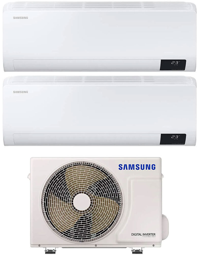 Samsung Climatizzatore Dual Split Inverter 9+9 Btu Condizionatore AJ040TXJ Luzon