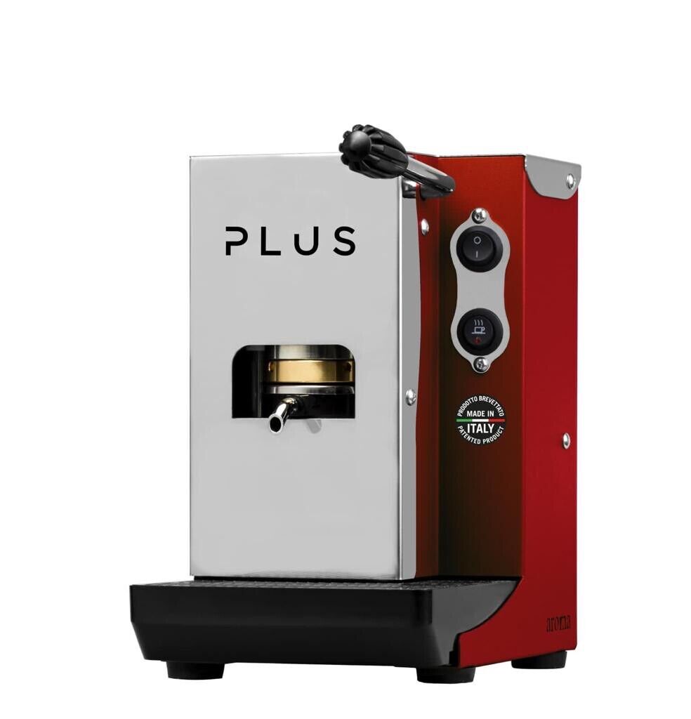 MACCHINA CAFFÈ A CIALDE IN CARTA AROMA PLUS 2023 STANDARD ESE 44 COLORE ROSSO