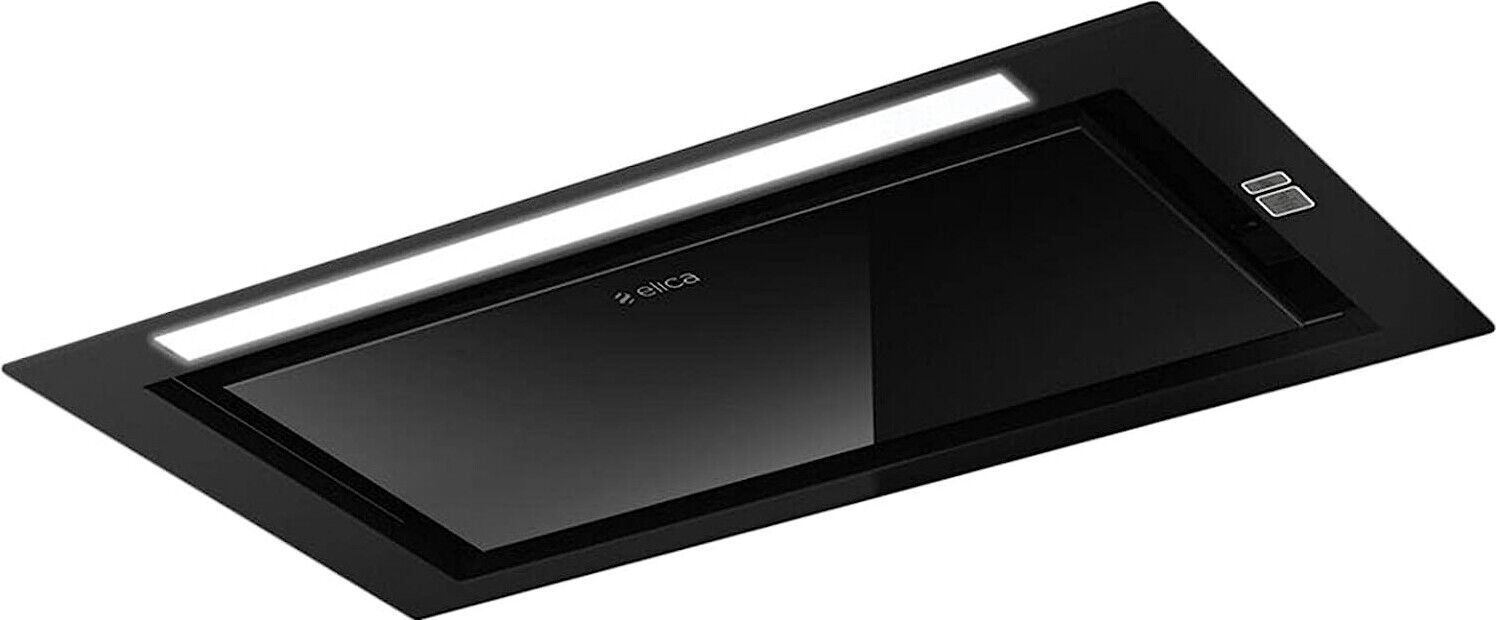 Cappa Cucina Aspirante da Incasso 60 cm Nero PRF0164361 HIDDEN 2.0 ELICA