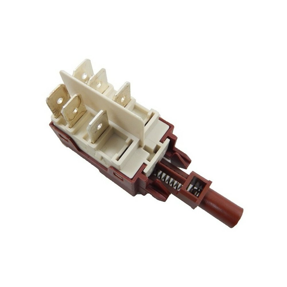 INTERRUTTORE ACCENSIONE ON OFF 6 CONTATTI LAVATRICE CANDY HOOVER