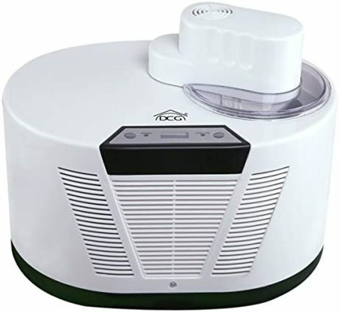 GELATIERA GELATAIO AUTOREFRIGERANTE ICE CREAM MAKER DCG IC6000 YOGURT GELATO